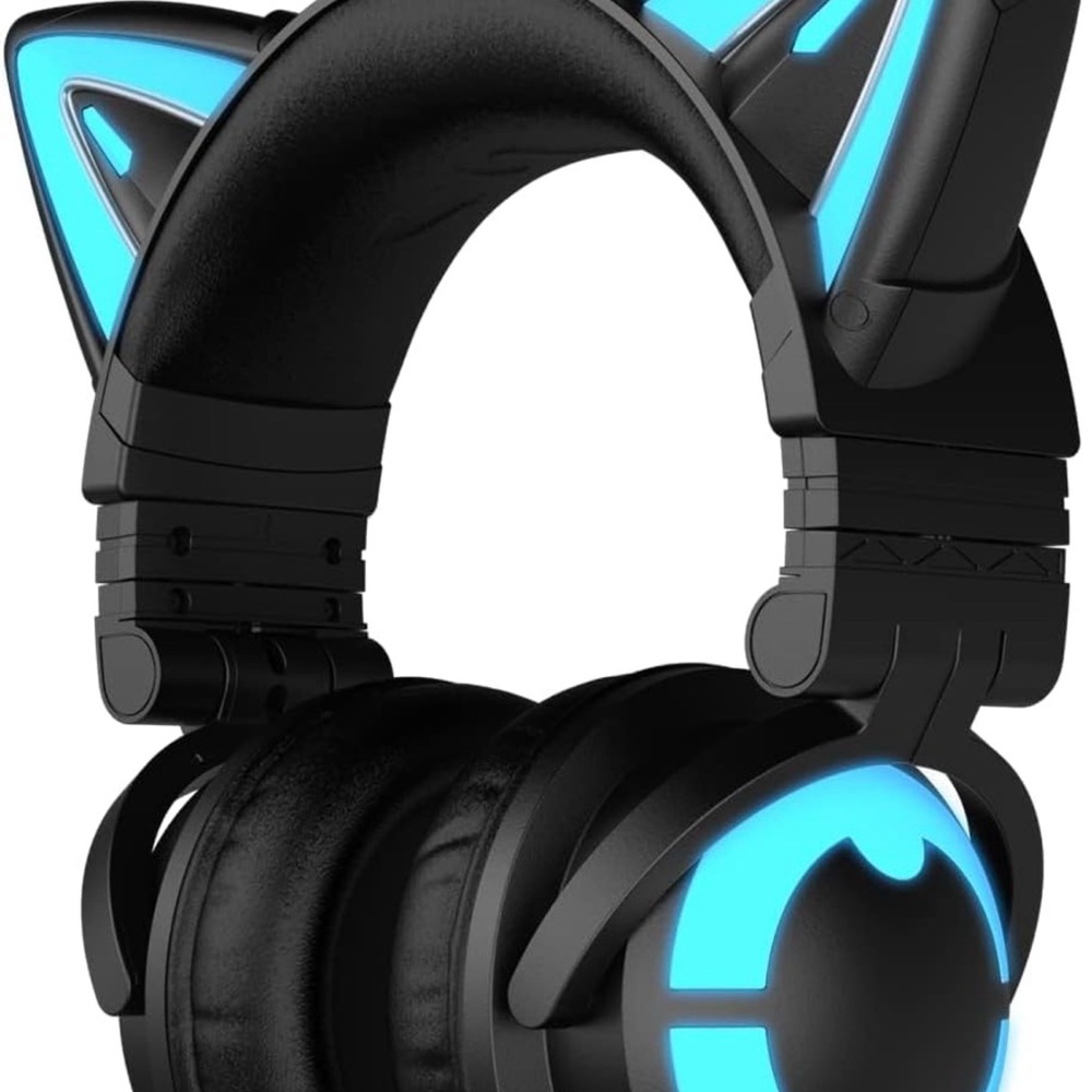 YOWU RGB Cat Ear Headset (Desktop Gaming)